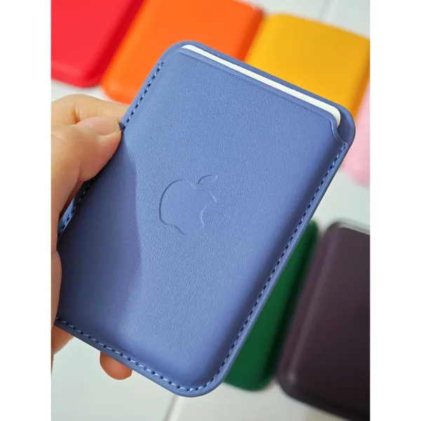 Apple MagSafe Leather Wallet Case for iPhone - Image 4