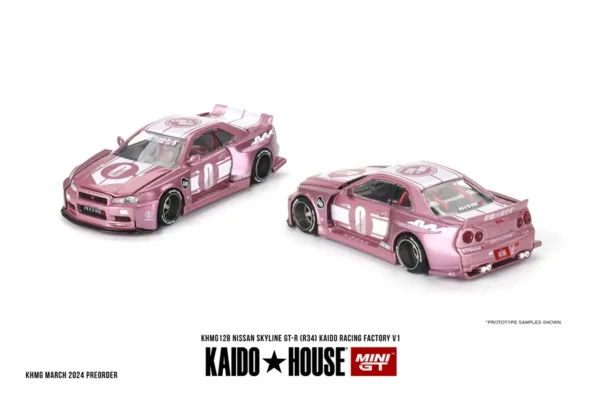 Nissan Skyline GT-R R34 1:64 Diecast Model - Image 4