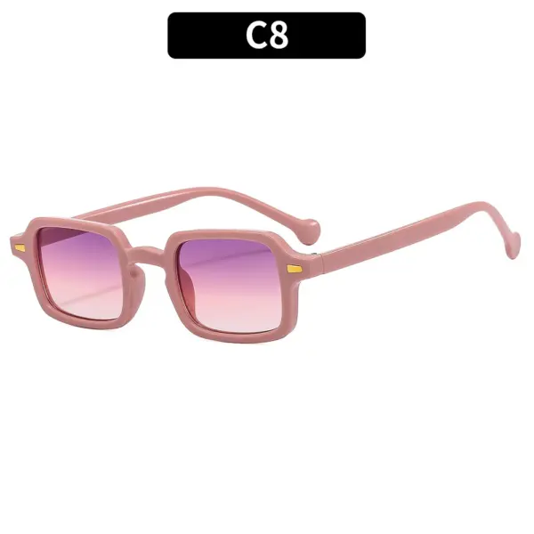 Fashionable Rectangle Sunglasses for Women - Image 7