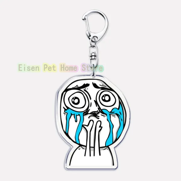 TrollFace Keychain for Bags and Accessories - Image 7