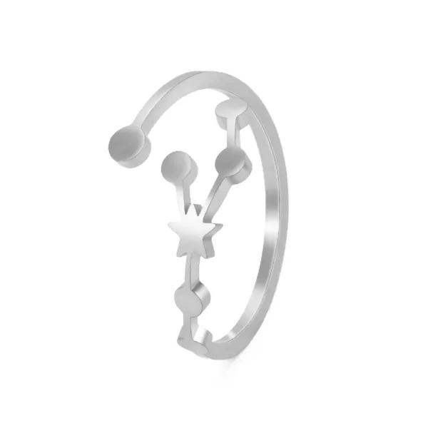 Zodiac Constellation Rings Set for Women - Image 28