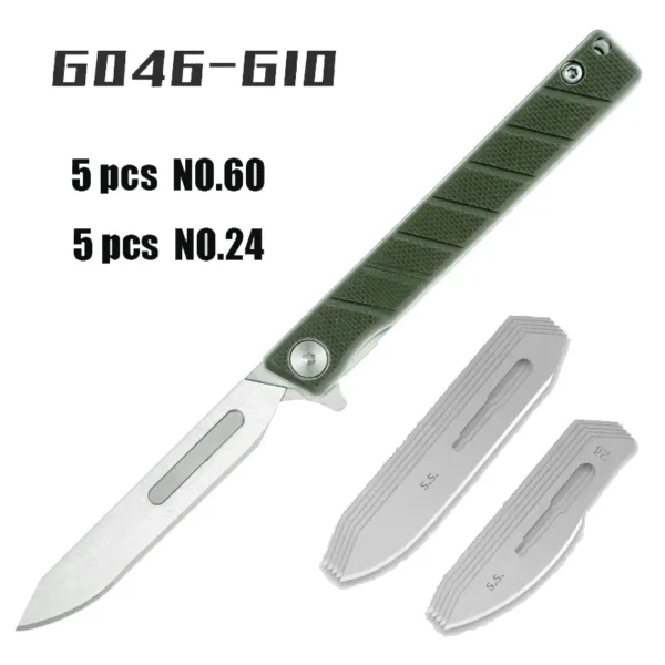 PEI G10 Folding Utility Knife with Clip - Image 8