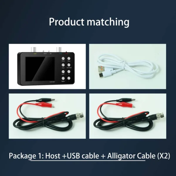 Dual Channel Digital Oscilloscope 50M Sampling Rate - Image 8