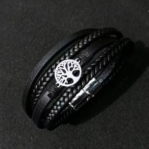 Punk Style Cuff Bracelet for Men and Women - Image 28