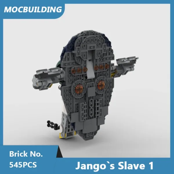 MOC Slave 1 Model Building Blocks 545PCS - Image 4