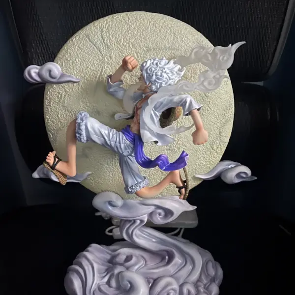 30CM One Piece Nika Luffy Gear 5 Figure - Image 5