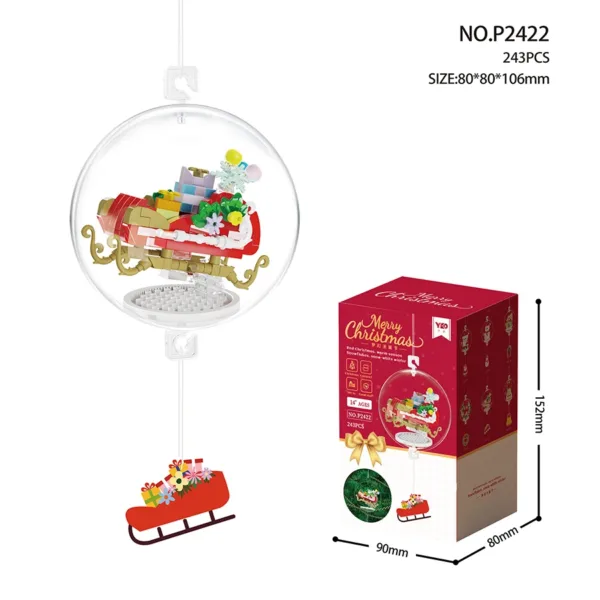 Christmas Mini Building Blocks Decoration Set - Image 10