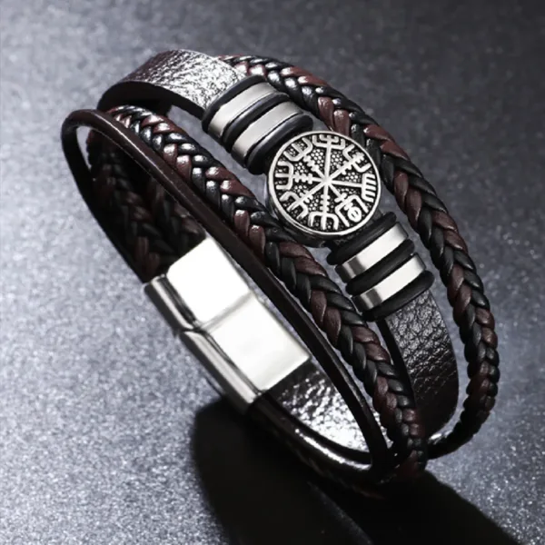 Punk Vintage Geometric Cuff Bracelet Unisex - Image 15