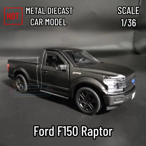 Ford F150 Raptor 1/36 Scale Diecast Model