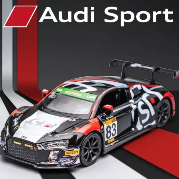 1:32 Diecast AUDI R8 Cup Alloy Car Model - Image 3