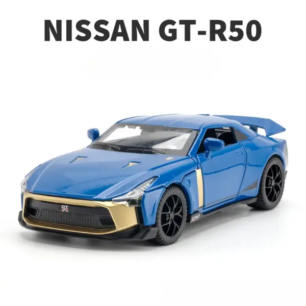 1:32 Nissan GT-R50 Alloy Diecast Model Car - Image 9