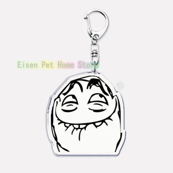 TrollFace Keychain for Bags and Accessories - Image 18