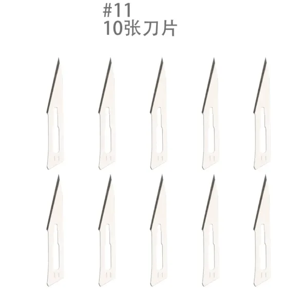 10pcs Steel Blades for Wood Carving Tools - Image 6