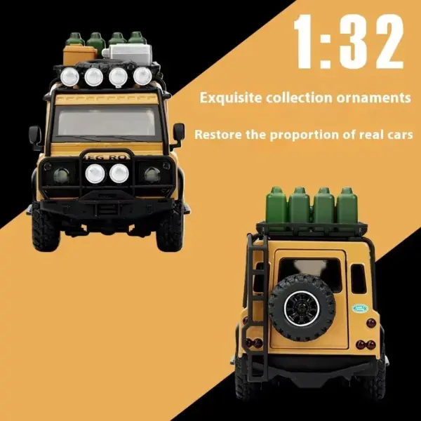1:32 Land Rover Defender Alloy Model Car - Image 3