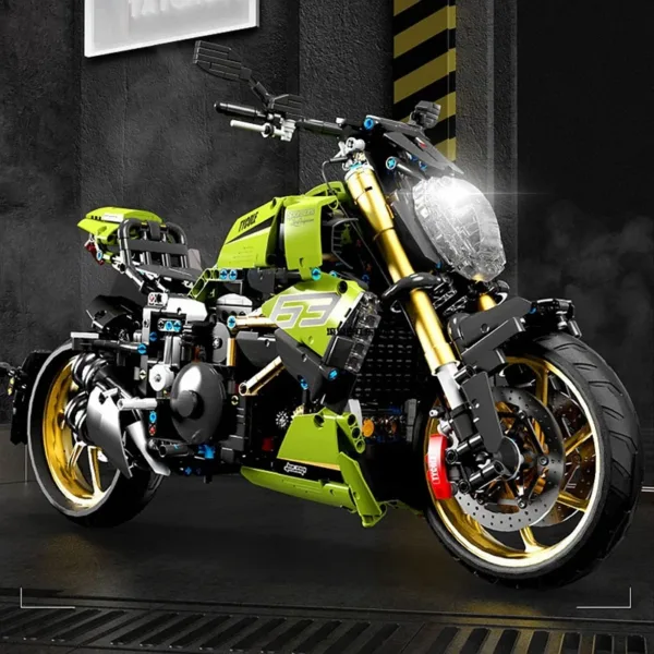 1:5 Motorcycle City Sports Racing Model Kit - Image 5