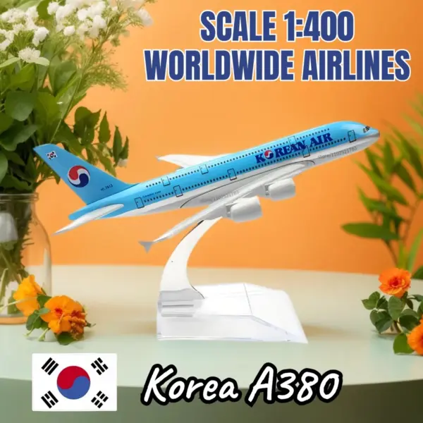 1:400 Diecast Concorde Aircraft Model Toy - Image 8