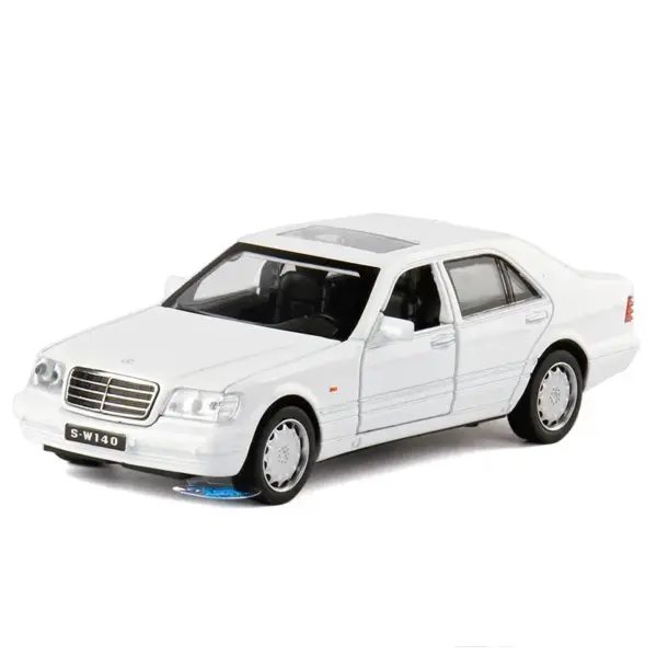 1:32 Mercedes-Benz S-W140 Diecast Model Car - Image 7