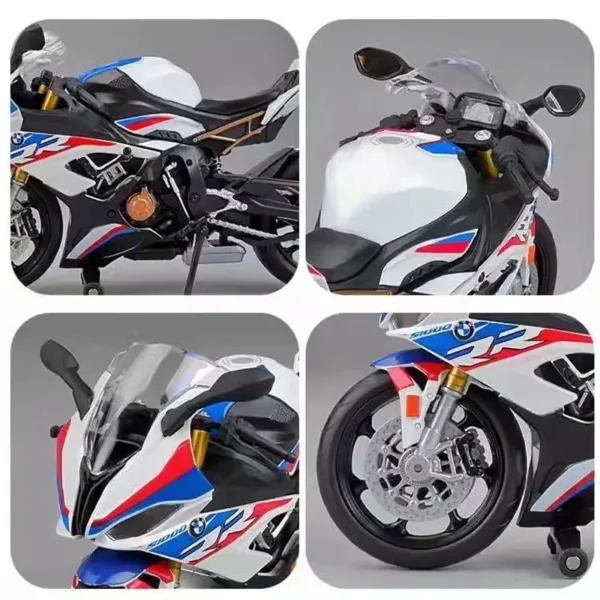 1/12 BMW S1000RR Diecast Motorcycle Model - Image 5