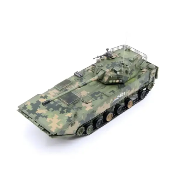 1:72 Scale Digital Camouflage Tank Model