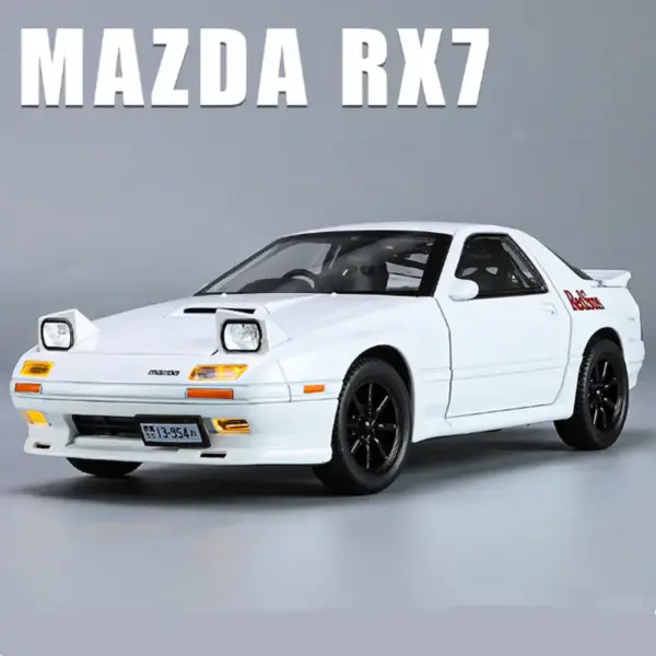 1:24 Mazda RX7 Alloy Diecast Car Model - Image 8