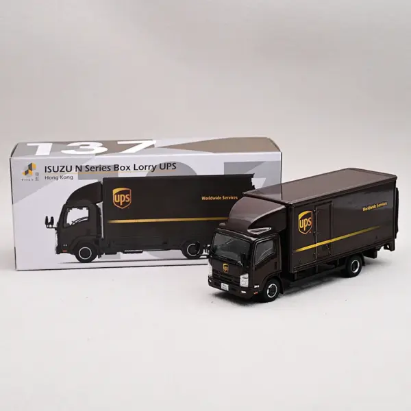 Isuzu N Series Diecast Box Lorry Model