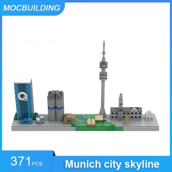 Philadelphia Skyline MOC Building Blocks Set - Image 4