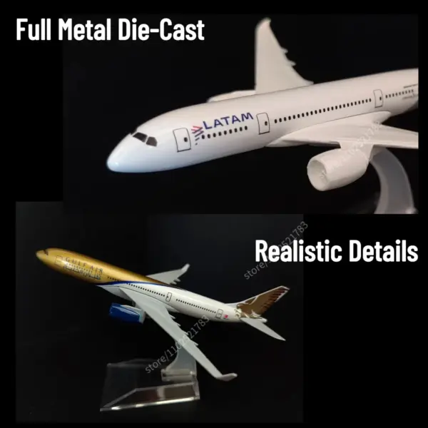 1:400 Scale Diecast Airbus A320 Model Aircraft - Image 4