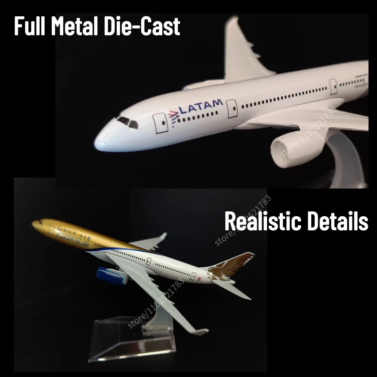 1:400 Diecast Concorde Aircraft Model Toy 4 1:400 Diecast Concorde Aircraft Model Toy - Image 4