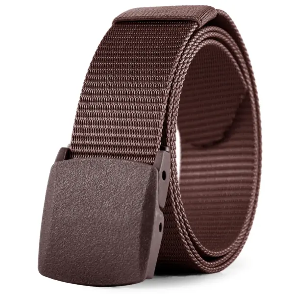 Tactical Canvas Belt with Adjustable Buckle - Image 8