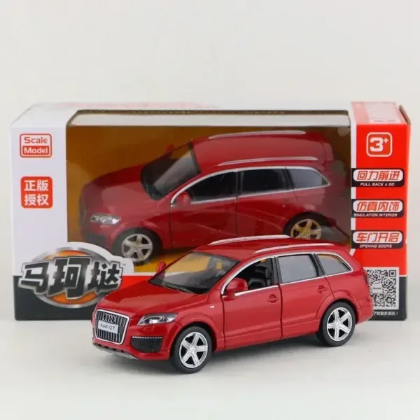 1:36 Alloy Audi Q7 Off-Road Model Toy - Image 13