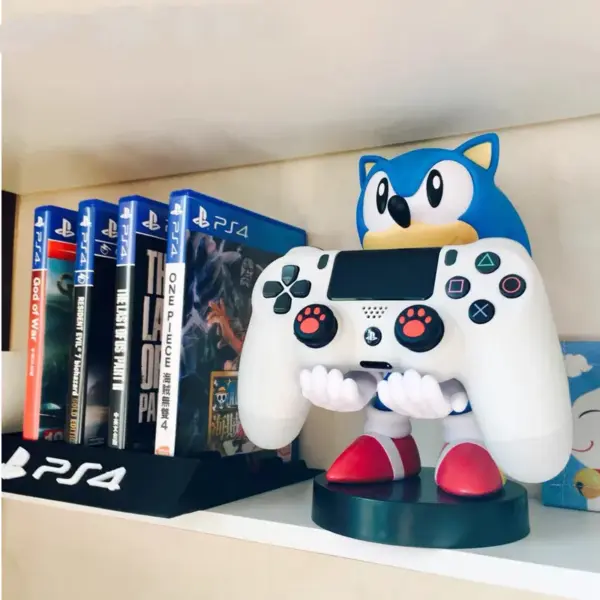 Sonic Hedgehog Figure Phone Holder Model - Image 3