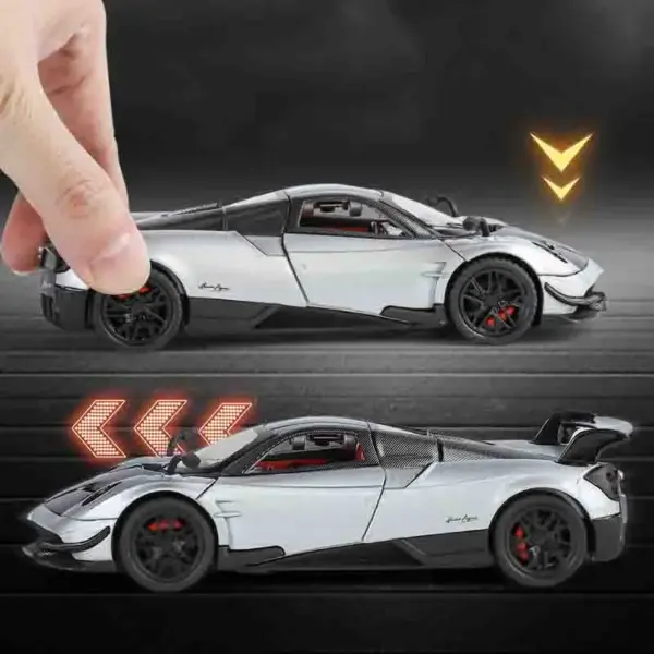 1:32 Pagani Huayra BC Diecast Model Car Toy - Image 4