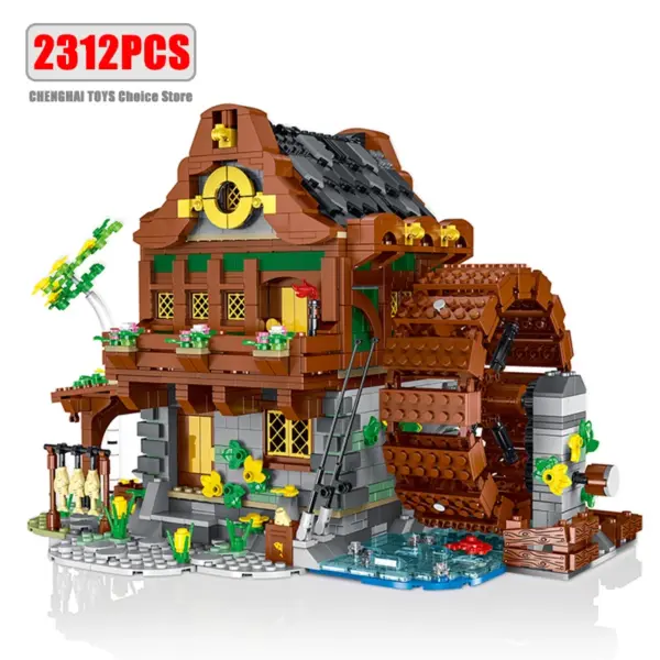 Medieval Bakery Building Blocks Set - Image 4