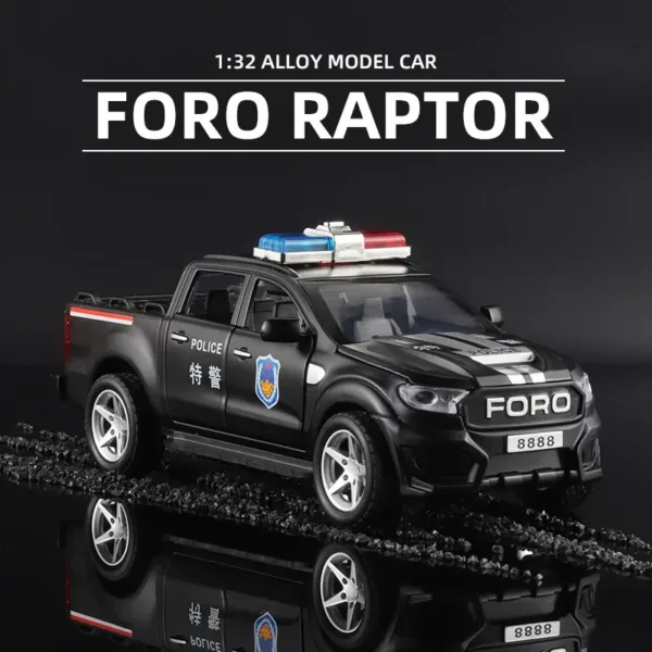 1:32 Ford F150 Police Diecast Toy Model