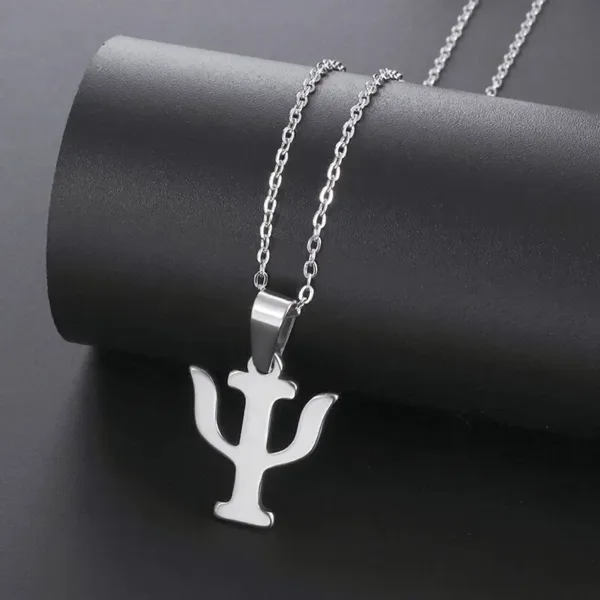 Retro Punk Trident Pendant Necklace for Everyone - Image 41