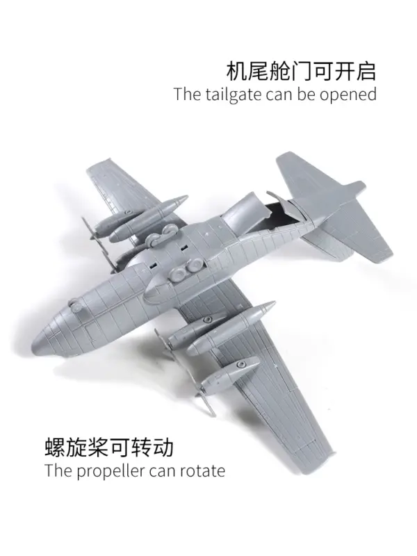 1/144 Scale C130 Hercules Model Kit - Image 5