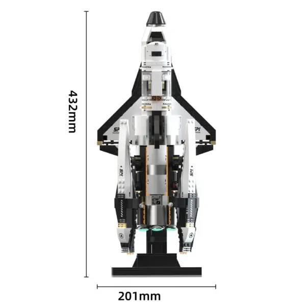 Space Shuttle Building Blocks Model Kit 1274pcs - Image 6