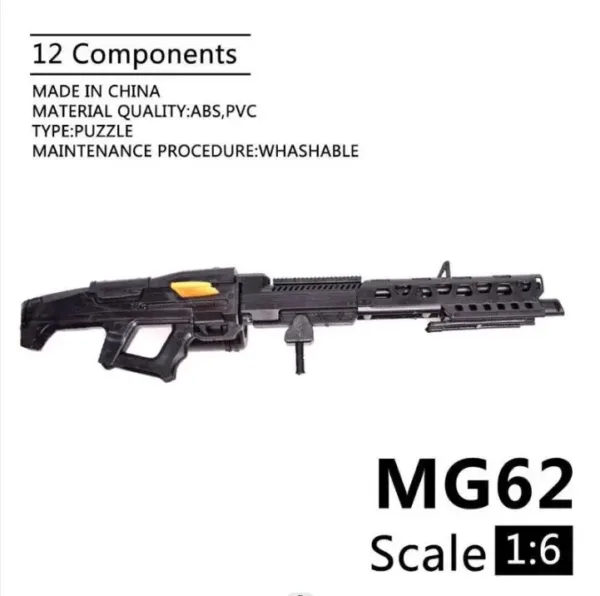 1:6 Scale MP5SD5 Submachine Gun Model - Image 14