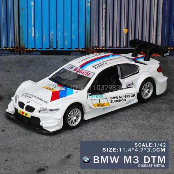 BMW M850I Z4 M3 X6 1:43 Diecast Car Model - Image 10