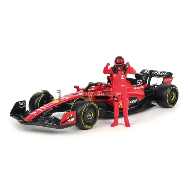 Bburago 1:24 Ferrari SF23 Diecast Model Car - Image 3