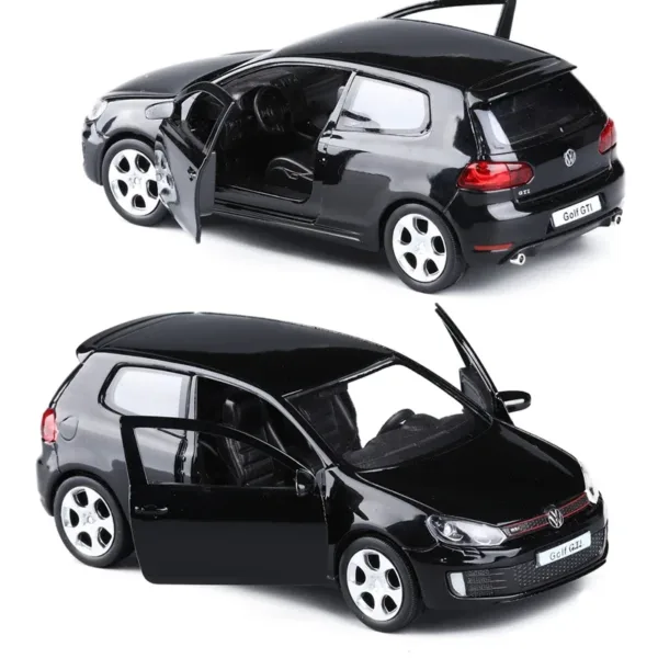 1:36 Diecast Volkswagen Golf 6 GTI Model - Image 7