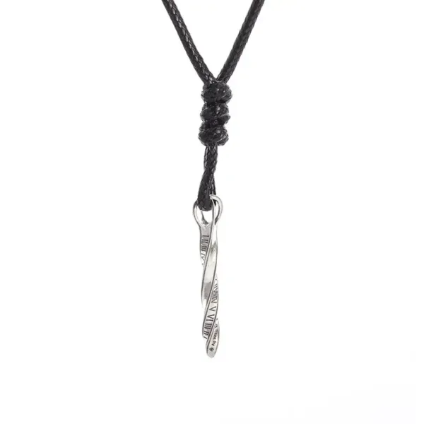 Retro Punk Trident Pendant Necklace for Everyone - Image 40