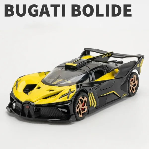 1:32 Bugatti Bolide Diecast Toy Car Model - Image 6