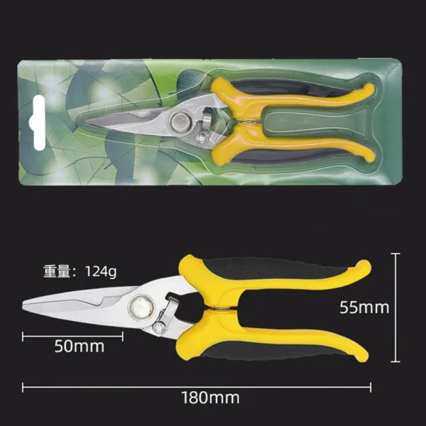 Multifunction Stainless Steel Electrician Scissors - Image 3