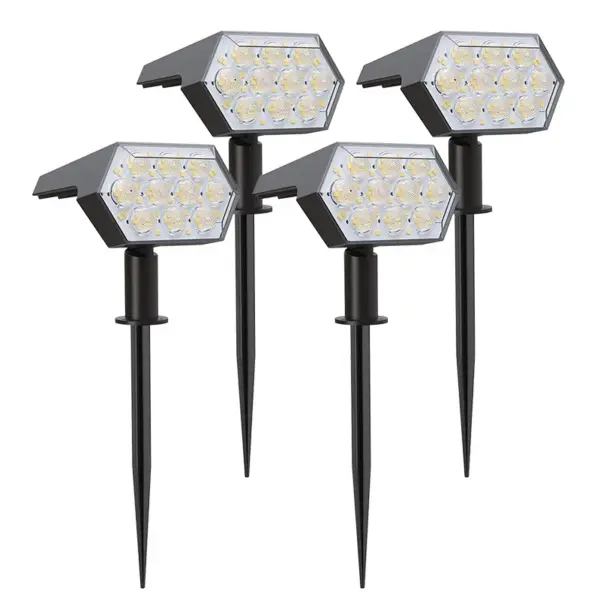 92 LED Waterproof Solar Spot Lights Outdoor - Image 12