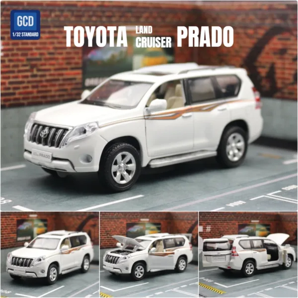 1/32 Toyota Land Cruiser Prado Diecast Model