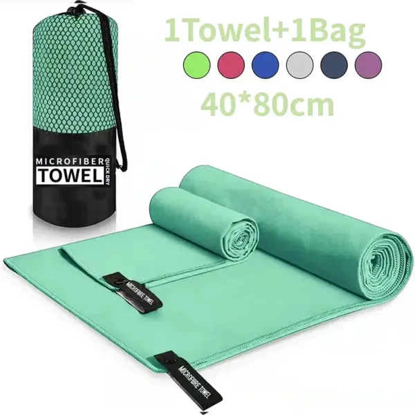 Quick-Drying Microfiber Sports Towel 40x80cm - Image 9