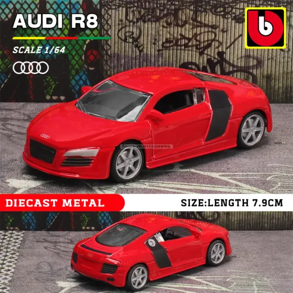 Bburago 1:64 Diecast Luxury Car Collection - Image 15