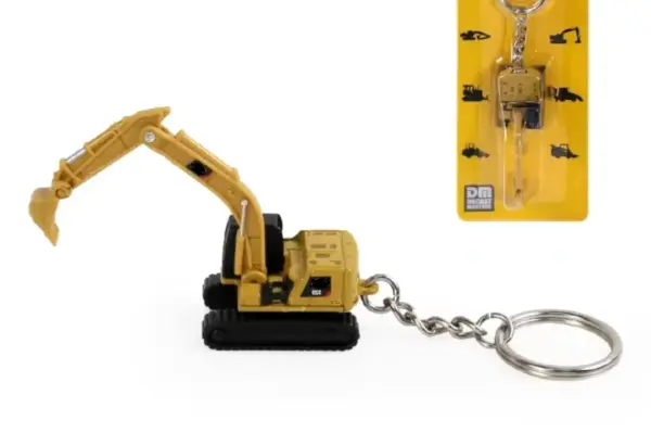 CATD-8T Alloy Keychain Excavator Model - Image 3