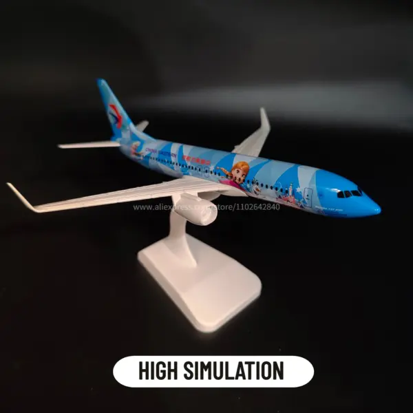 1:250 Metal B737 Aircraft Model Replica - Image 2